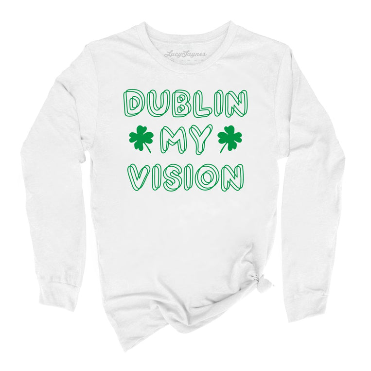Dublin My Vision Graphic Long Sleeve Tee