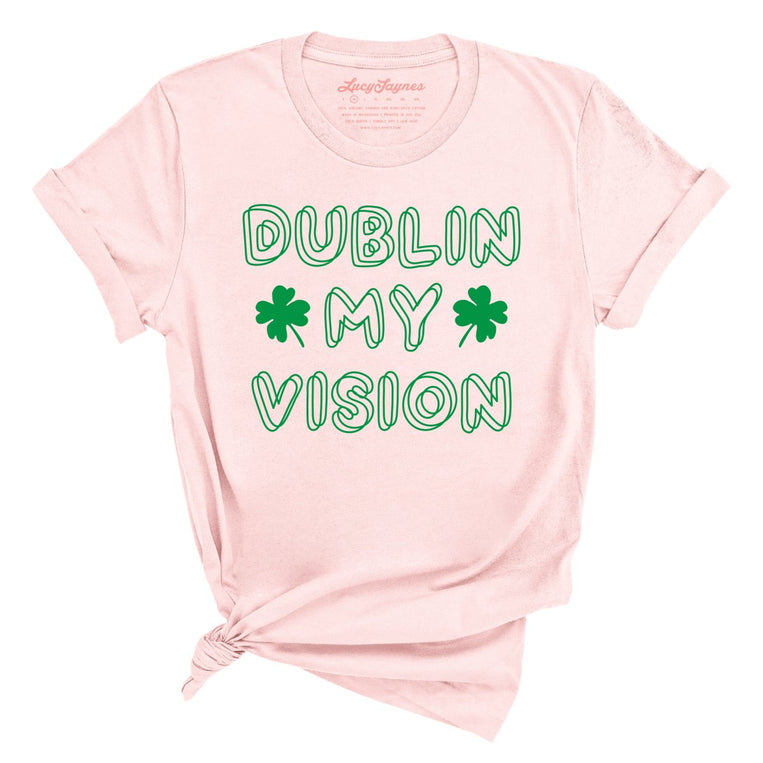 Dublin My Vision Graphic Tee - Soft Pink