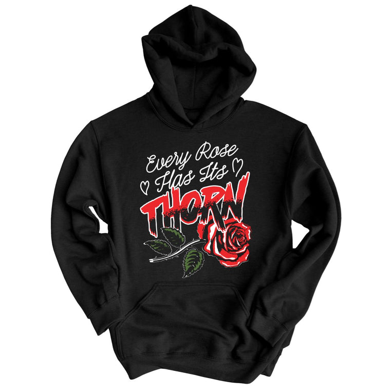 Every Rose Has It's Thorn Graphic Hoodie