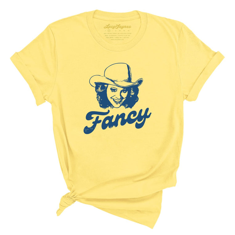 Fancy Graphic Tee - Yellow
