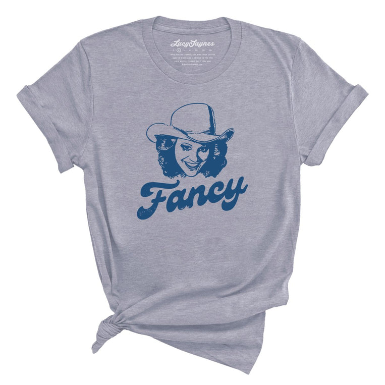 Fancy Graphic Tee - Heather Storm