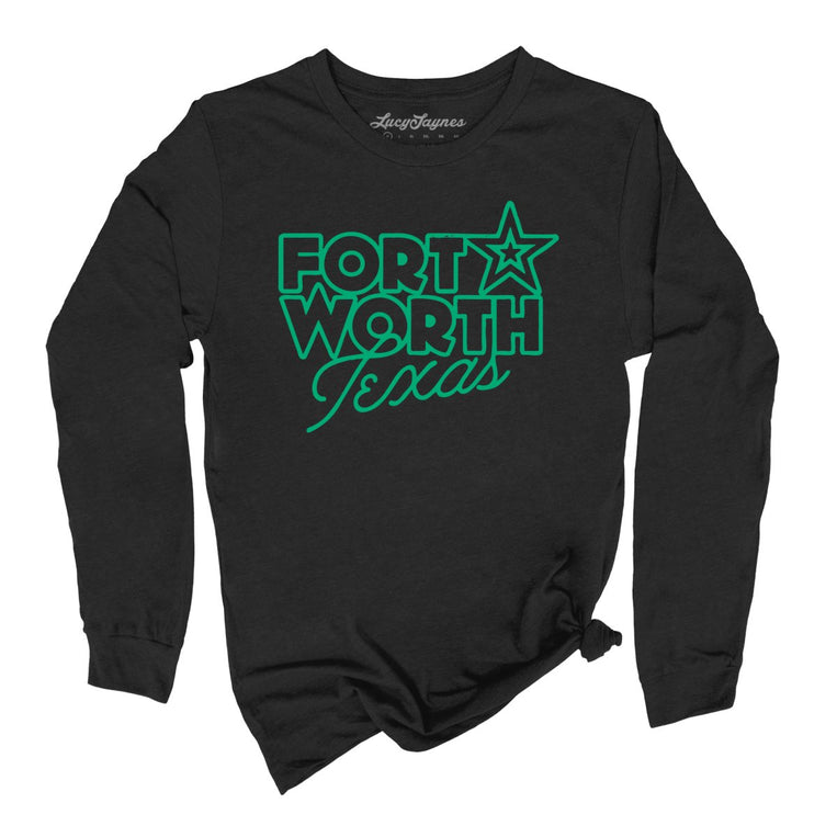 Fort Worth Texas Graphic Long Sleeve Tee