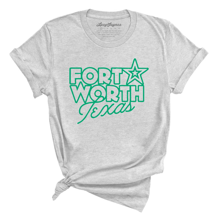 Fort Worth Texas Graphic Tee - Athletic Heather