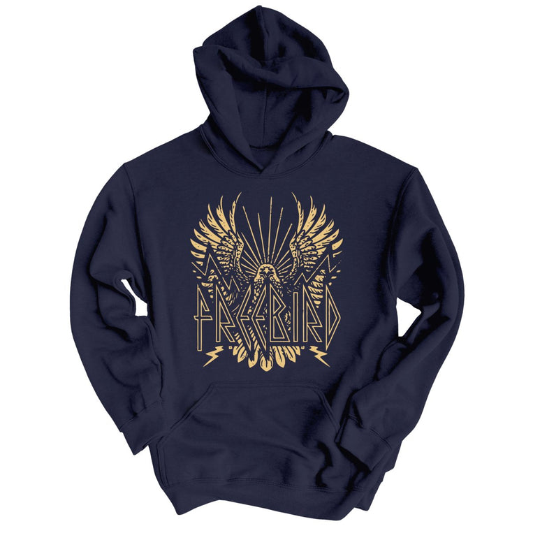 Freebird Graphic Hoodie - Classic Navy