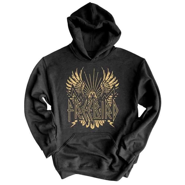 Freebird Graphic Hoodie - Charcoal Heather