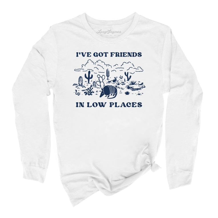 Friends in Low Places Graphic Long Sleeve Tee