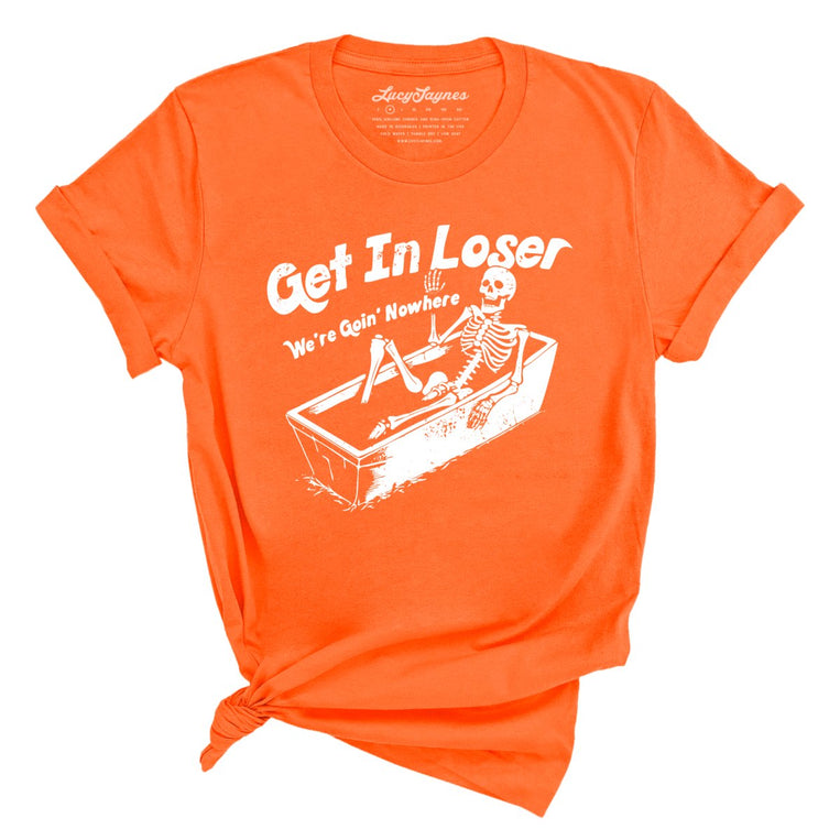 Get in Loser Graphic Tee - Orange
