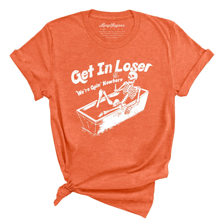 Get in Loser Graphic Tee - Heather Orange