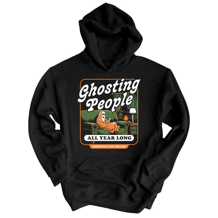 Ghosting People Graphic Hoodie