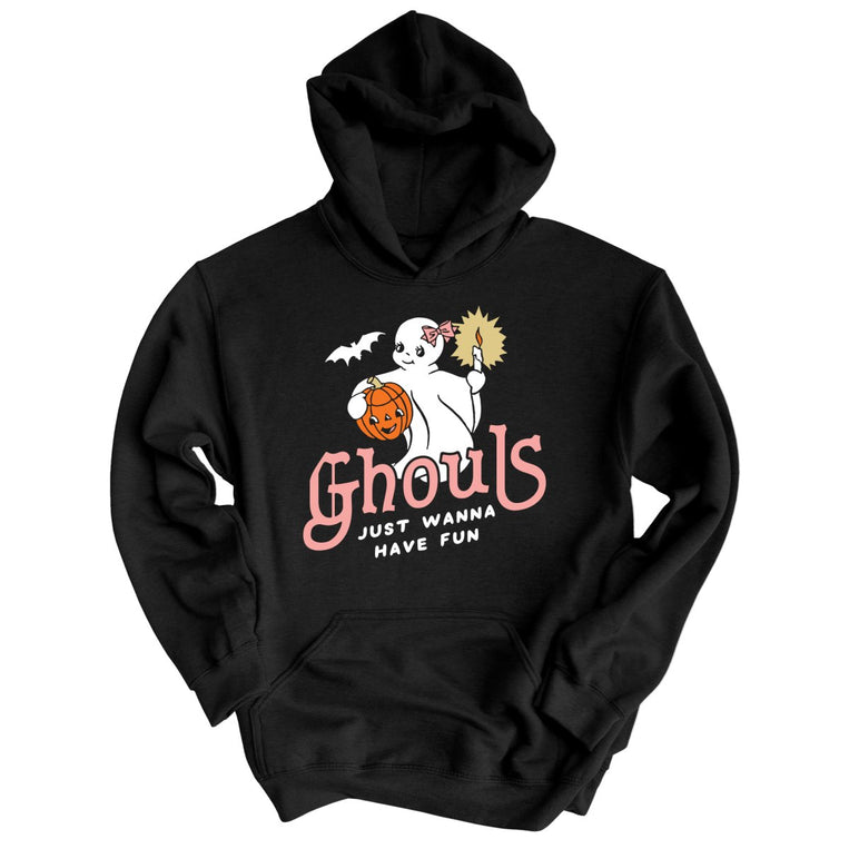 Ghouls Just Wanna Have Fun Graphic Hoodie