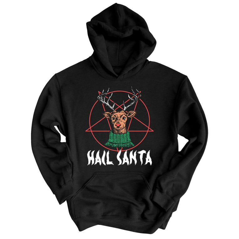 Hail Santa Graphic Hoodie