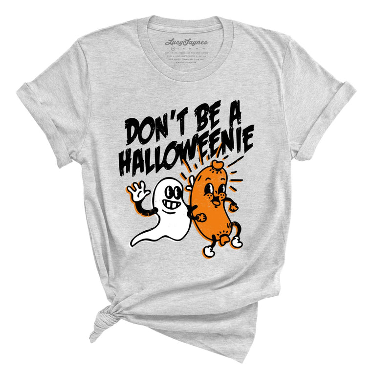 Halloweenie Graphic Tee - Athletic Heather