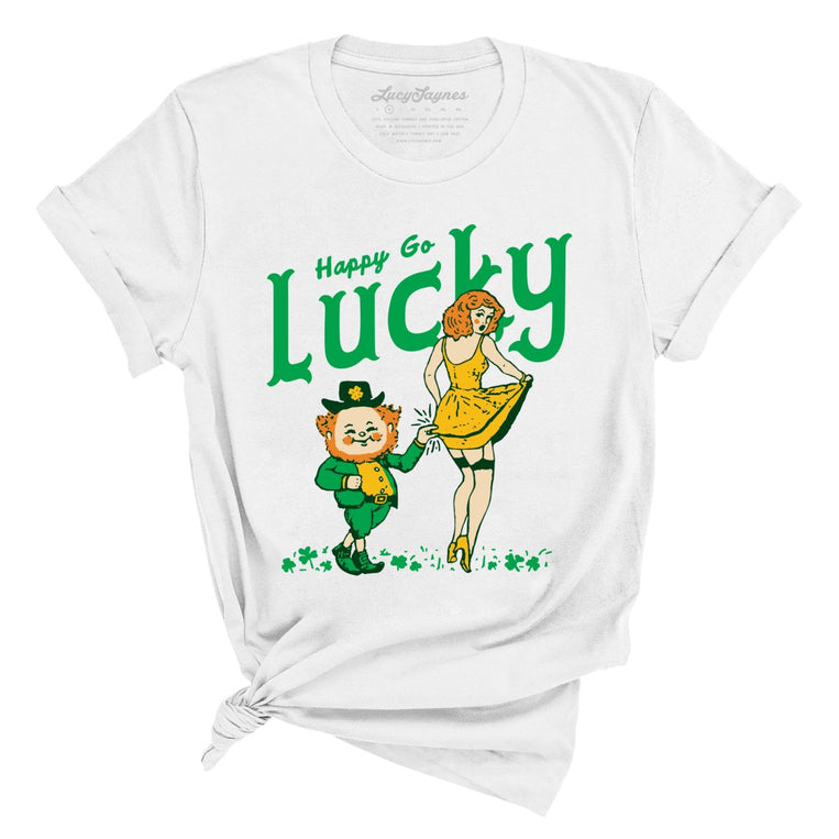 Happy Go Lucky Graphic Tee