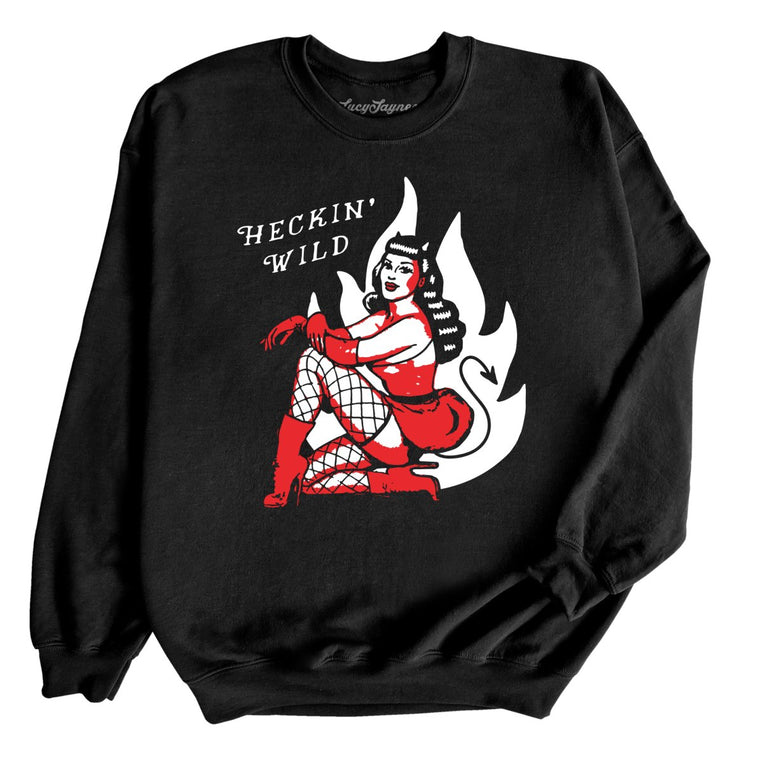 Heckin Wild Graphic Sweatshirt