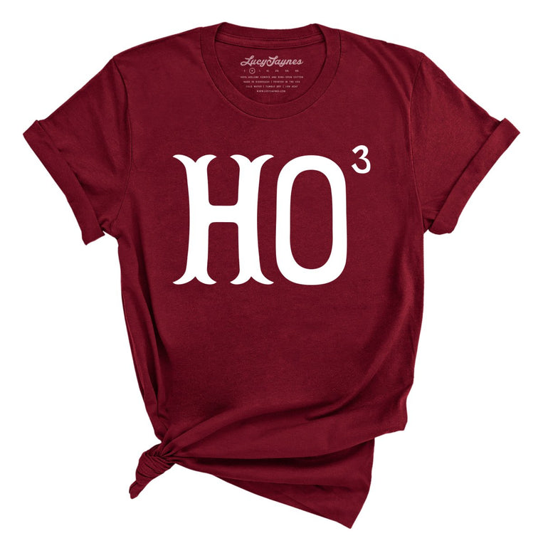 Ho to the Third Graphic Tee - Cardinal