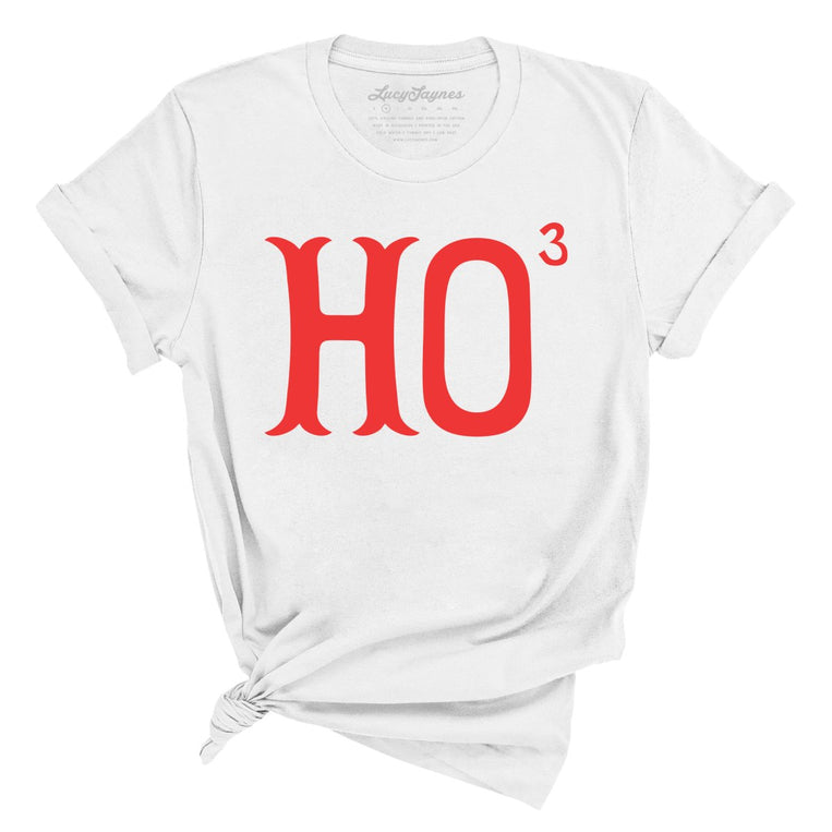 Ho to the Third Graphic Tee - White