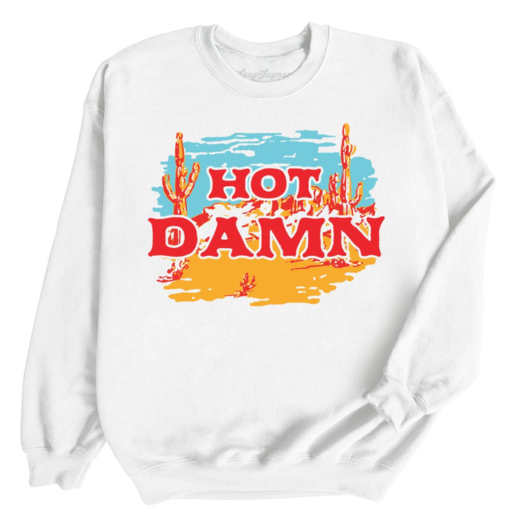 Hot Damn Graphic Sweatshirt
