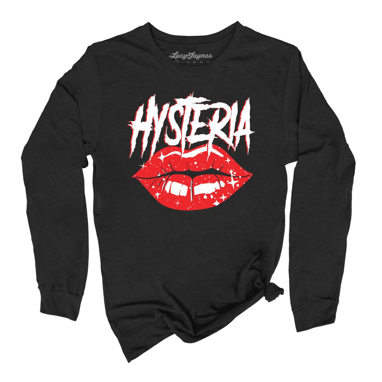 Hysteria Graphic Long Sleeve Tee