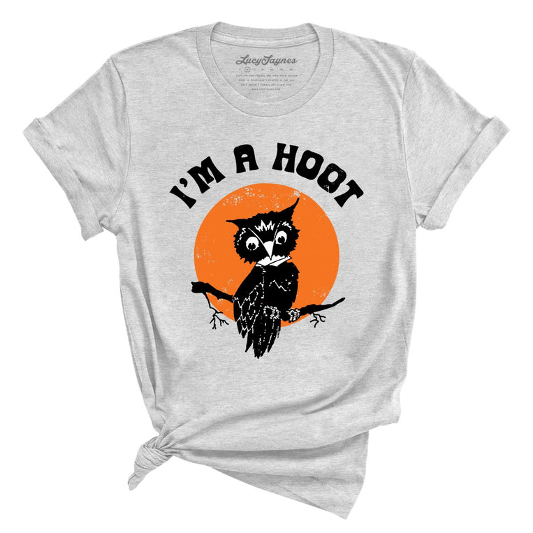 I'm a Hoot Graphic Tee - Athletic Heather