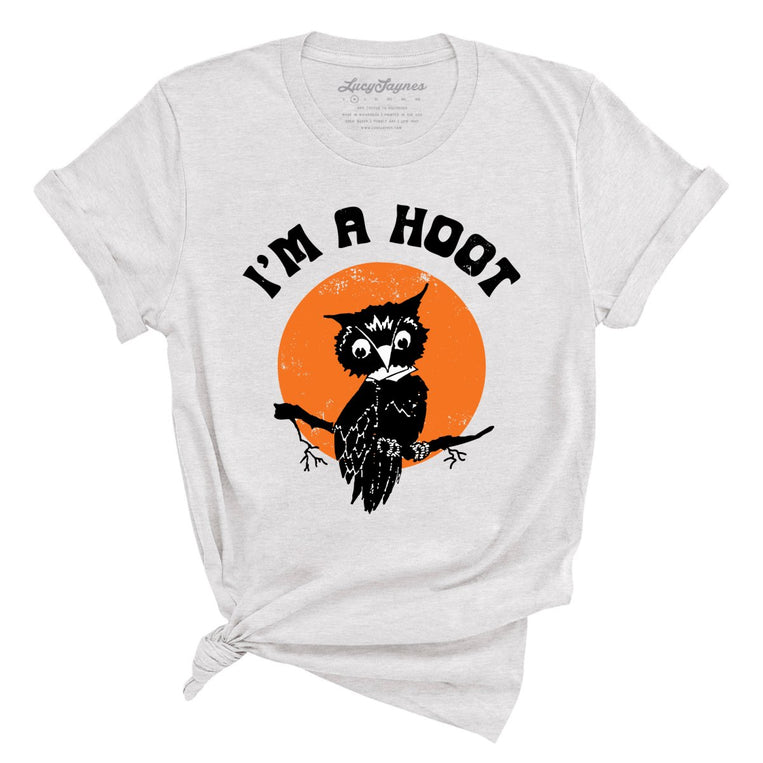 I'm a Hoot Graphic Tee - Ash