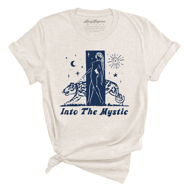 Into The Mystic Graphic Tee - Heather Dust