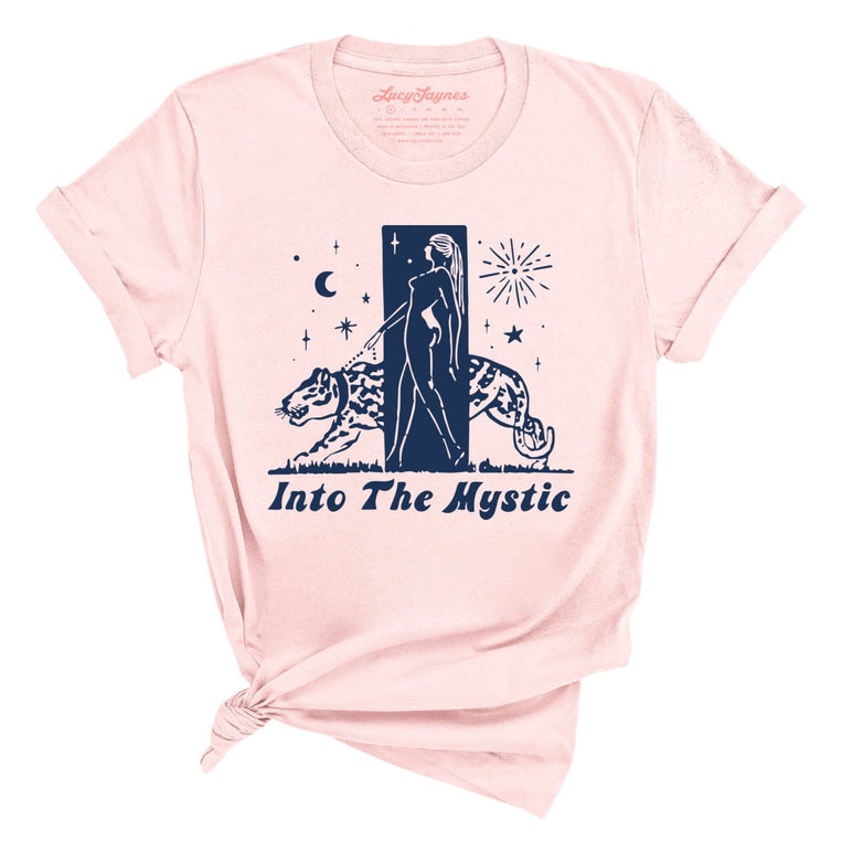 Into The Mystic Graphic Tee - Soft Pink