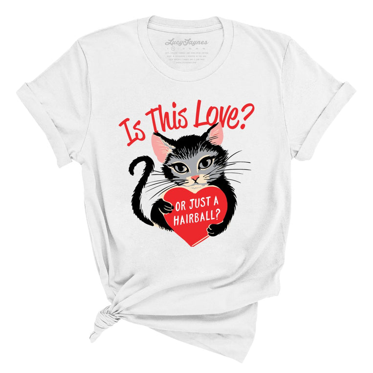 Is This Love Graphic Tee - White