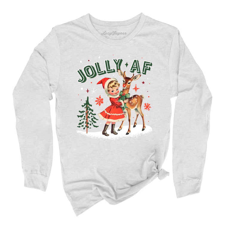 Jolly AF Graphic Long Sleeve Tee