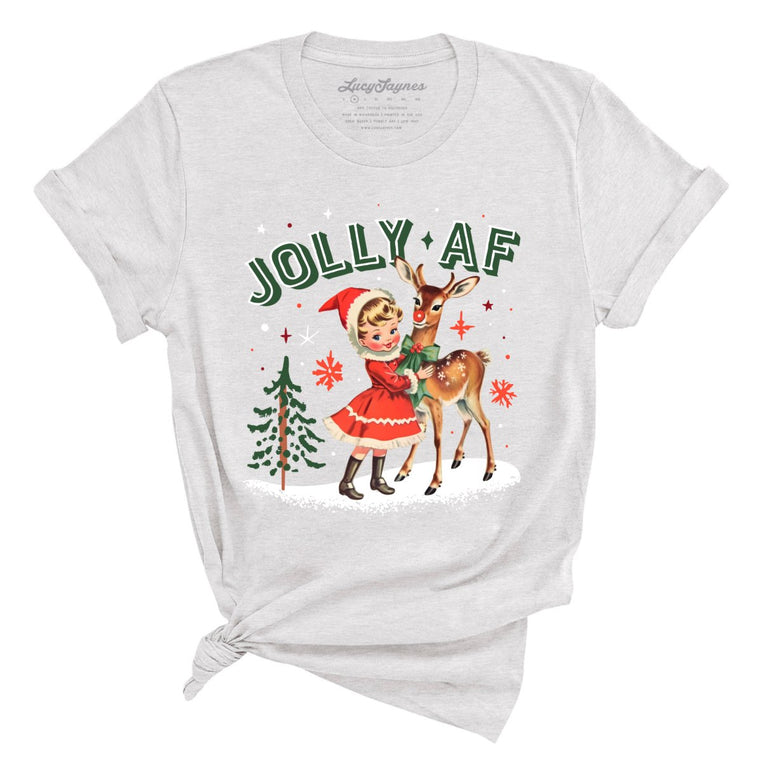 Jolly AF Graphic Tee - Ash