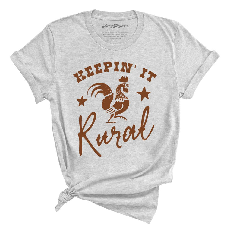 Keepin' it Rural Graphic Tee - Athletic Heather