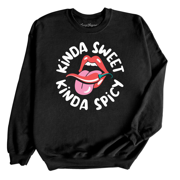 Kinda Sweet Kinda Spicy Graphic Sweatshirt