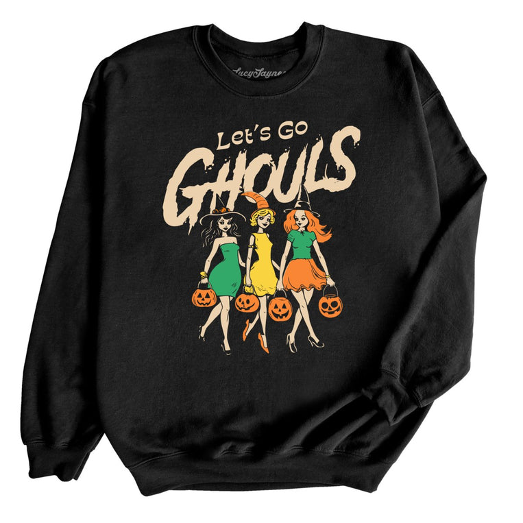 Let's Go Ghouls Graphic Sweatshirt
