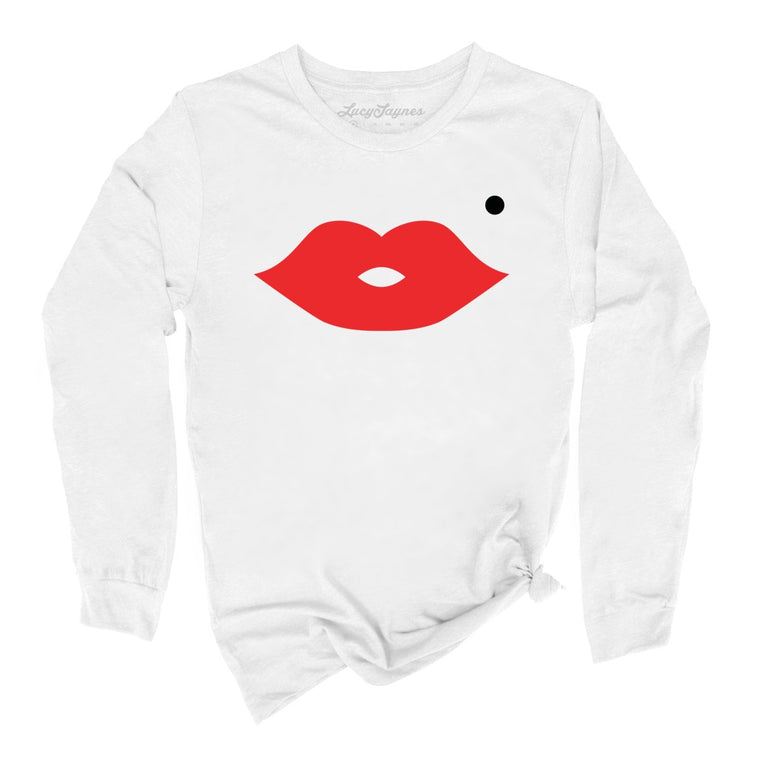 Lips Graphic Long Sleeve Tee