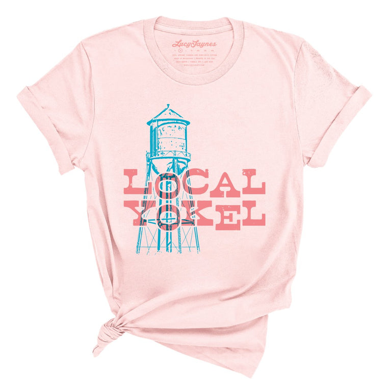 Local Yokel Graphic Tee - Soft Pink