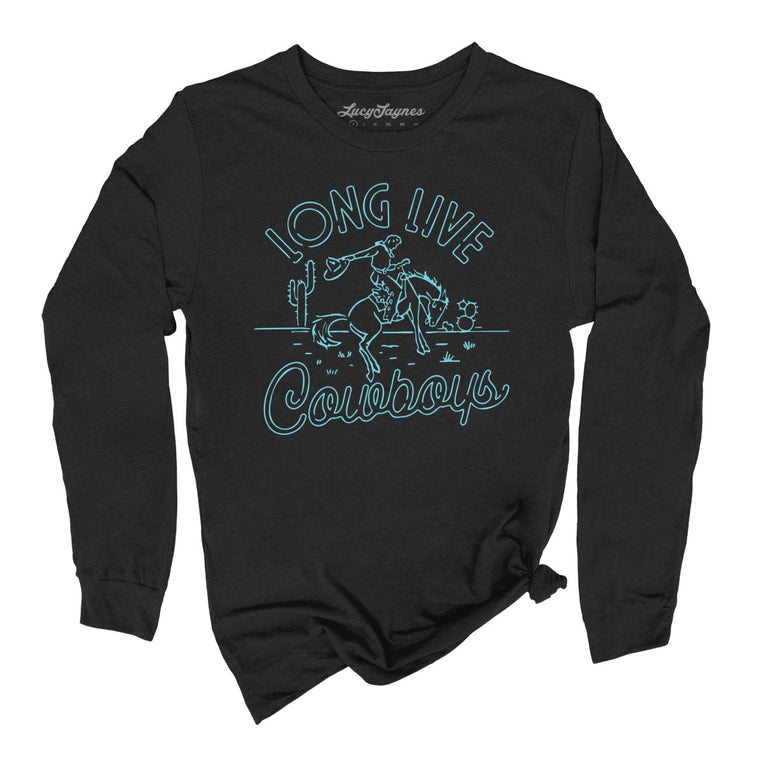 Long Live Cowboys Graphic Long Sleeve Tee