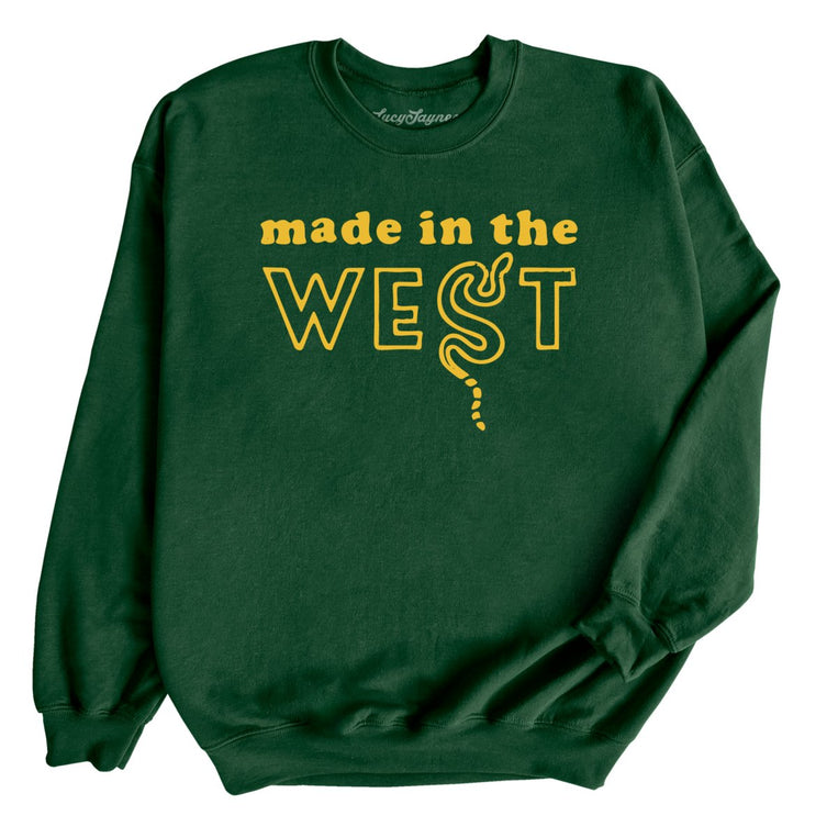 Made In The West Graphic Sweatshirt - Forest