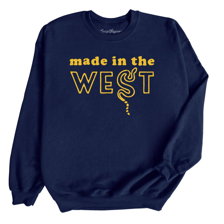 Made In The West Graphic Sweatshirt - Navy