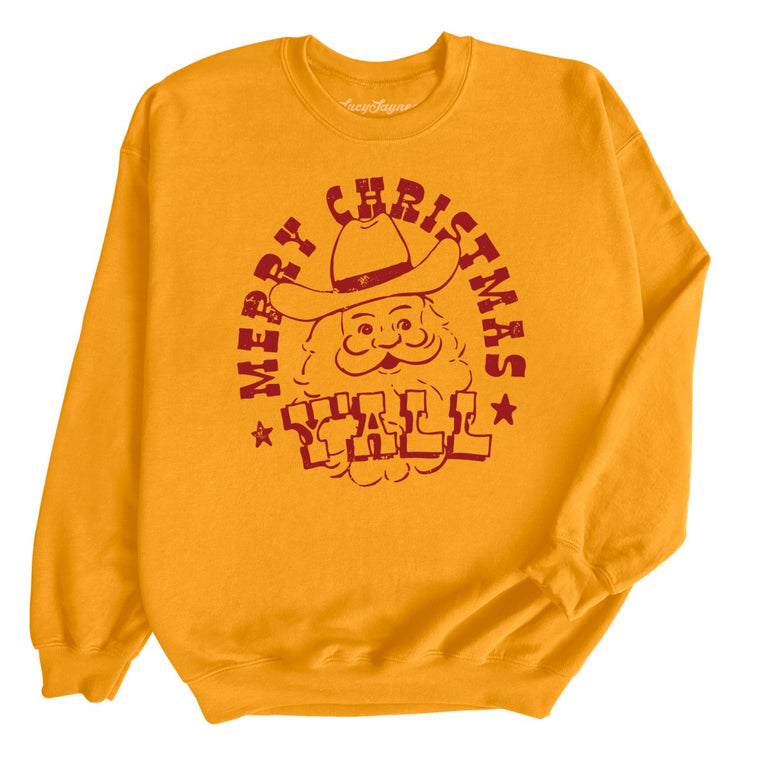 Merry Christmas Y'all Graphic Sweatshirt