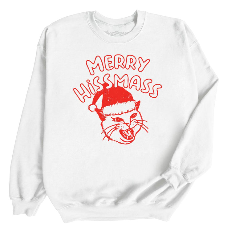 Merry Hissmass Graphic Sweatshirt