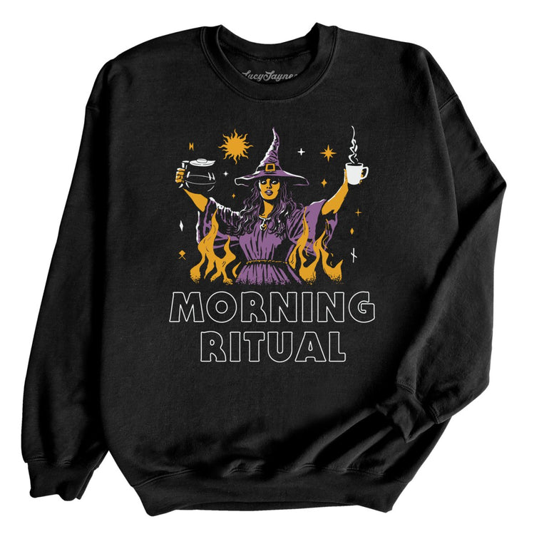 Morning Ritual Graphic Sweatshirt