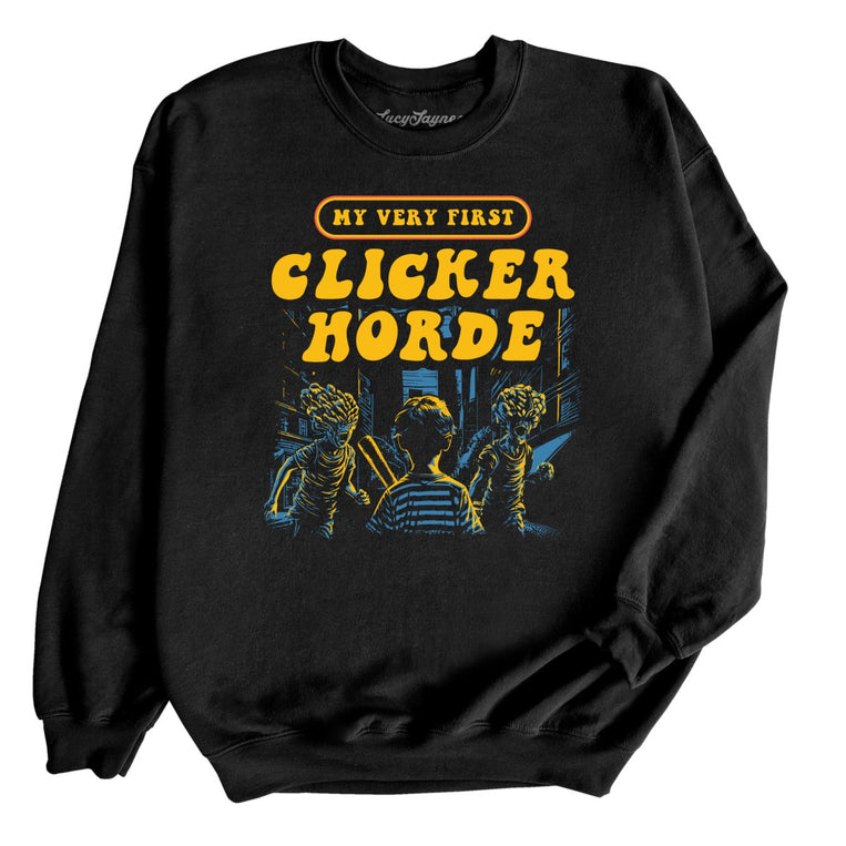 My Very First Clicker Horde Graphic Sweatshirt