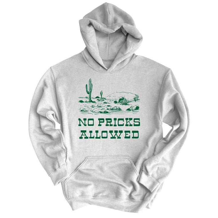 No Pricks Allowed Graphic Hoodie