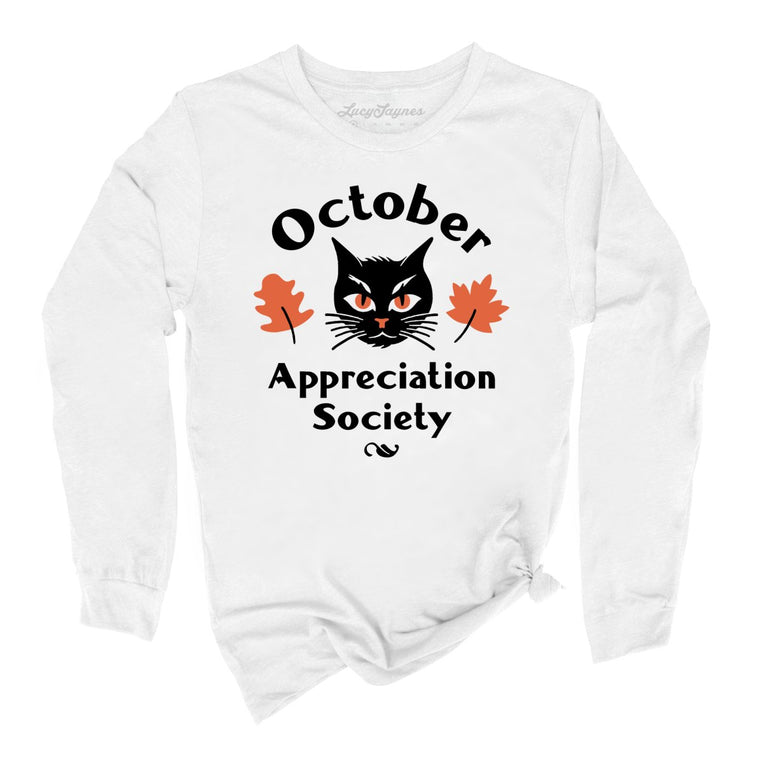 October Appreciation Society Graphic Long Sleeve Tee