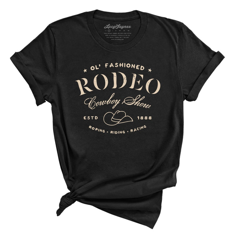 Old Fashioned Rodeo Graphic Tee