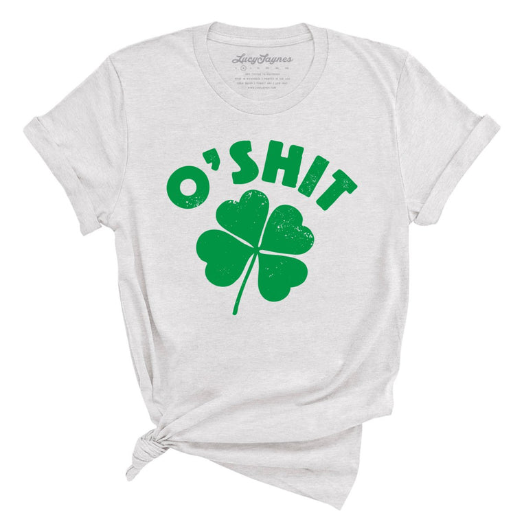 O'shit Graphic Tee - Ash