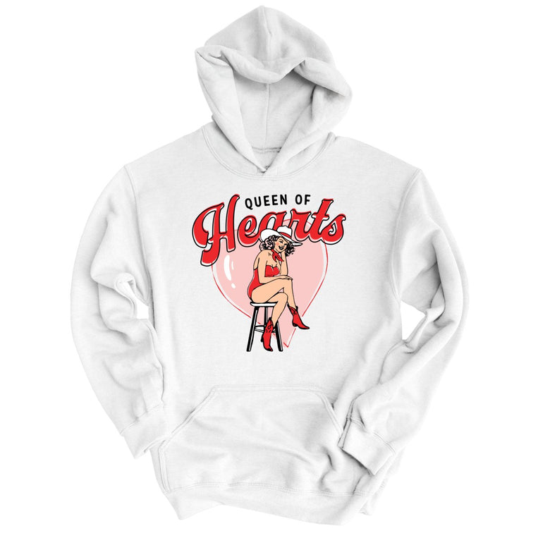 Queen Of Hearts Graphic Hoodie