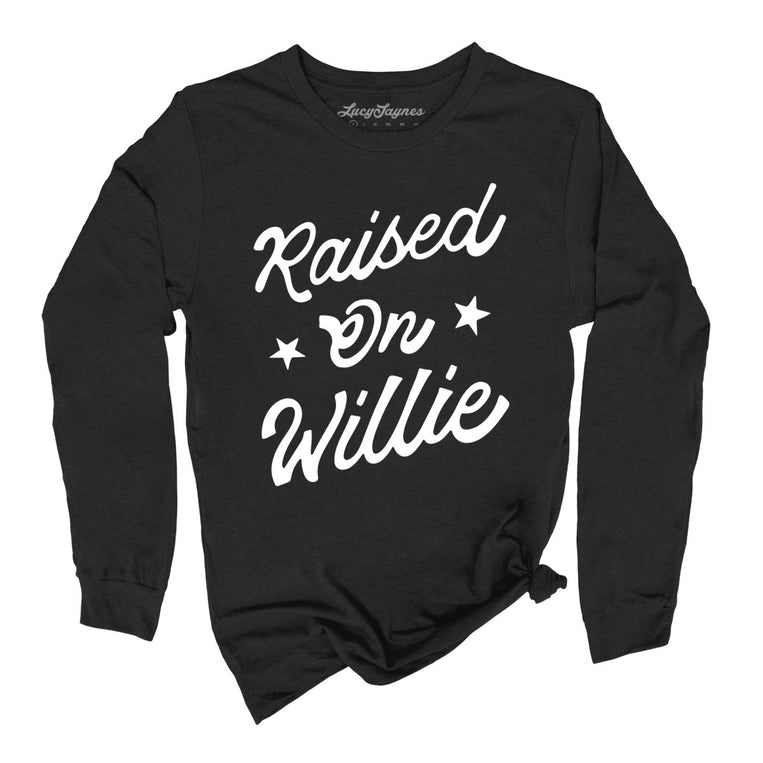 Raised on Willie Graphic Long Sleeve Tee