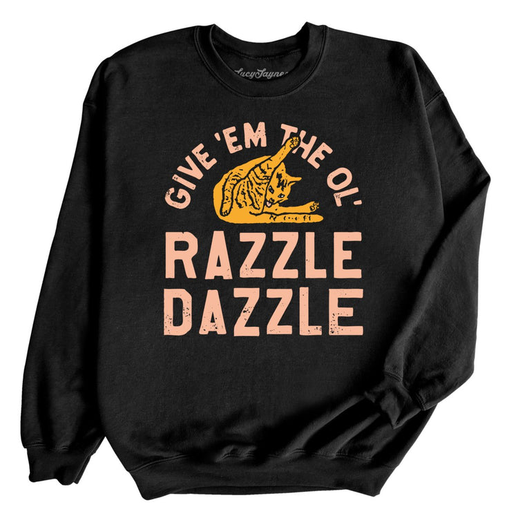 Razzle Dazzle Graphic Sweatshirt