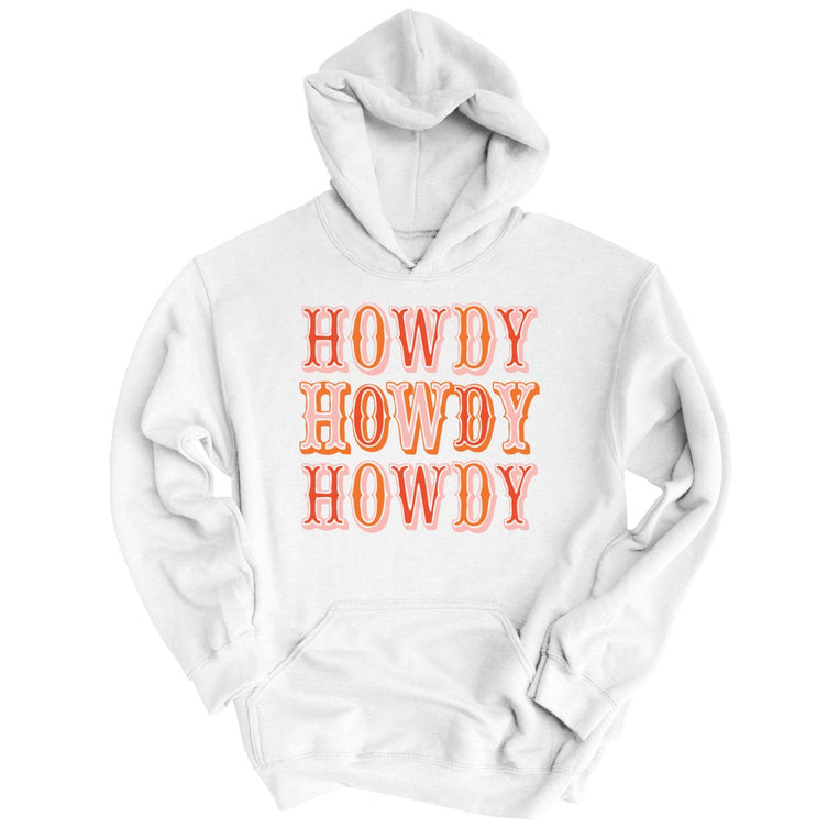 Retro Howdy Graphic Hoodie
