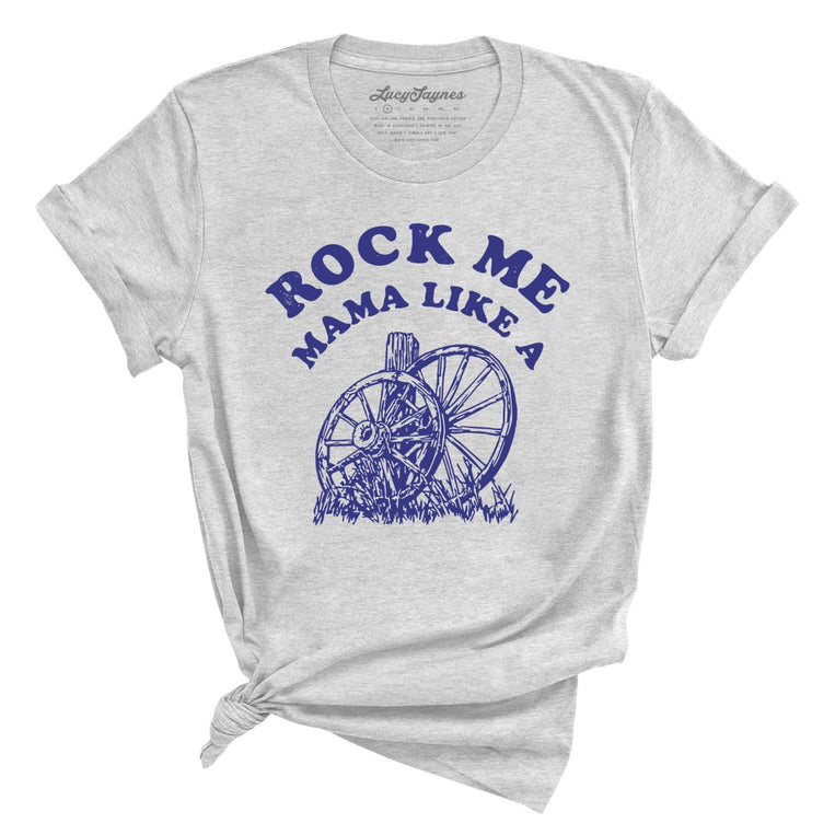 Rock Me Mama Graphic Tee - Athletic Heather